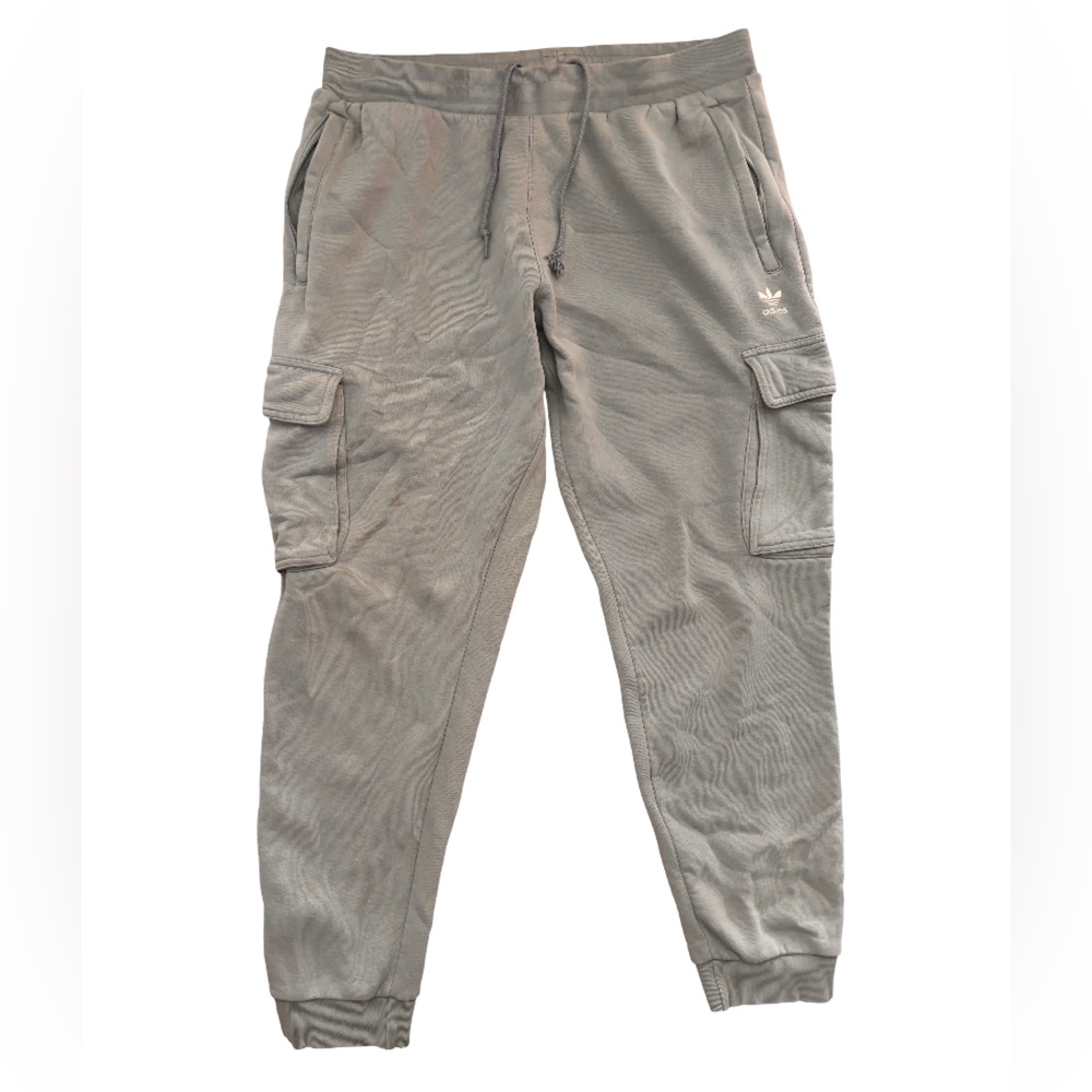 adidas Light Blue Cargo Sweat Pants